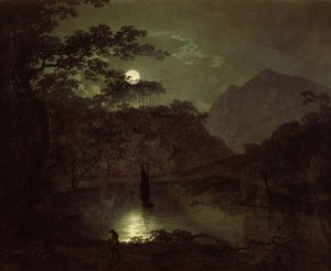 Um lago ao luar, c.1780-82